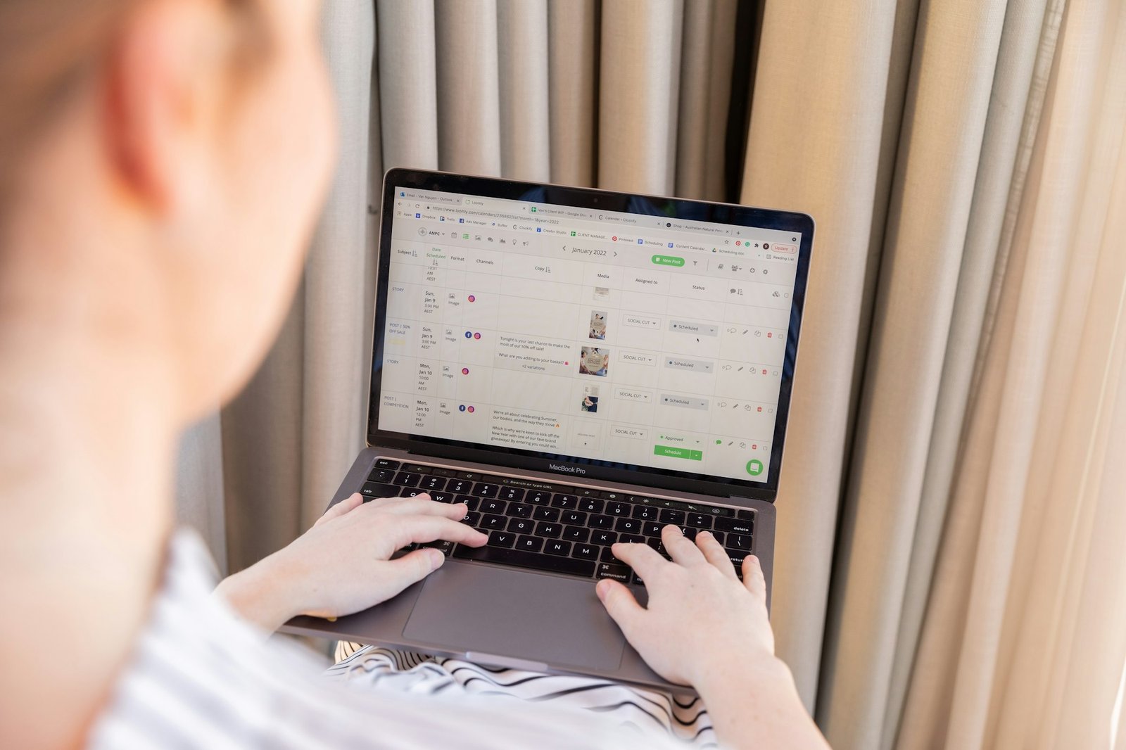 Content creation and content marketing workspace