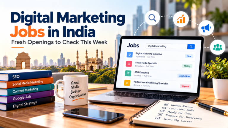 Digital Marketing Jobs in India: Fresh Openings to Check This Week
