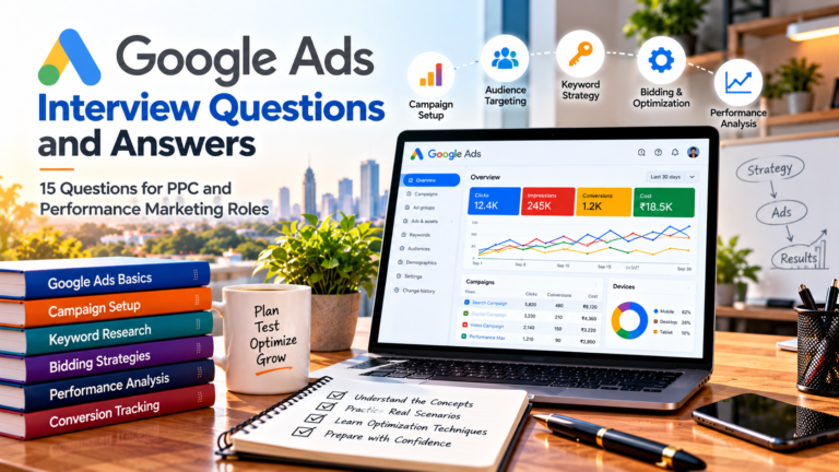 Google Ads Interview Questions and Answers: 15 Questions for PPC and Performance Marketing Roles