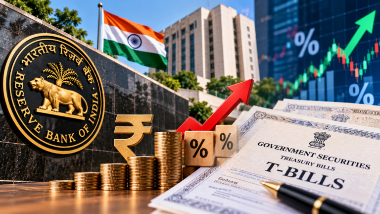 India’s Wholesale Inflation Puts Pressure on Borrowing Costs as Treasury-Bill Yields Climb